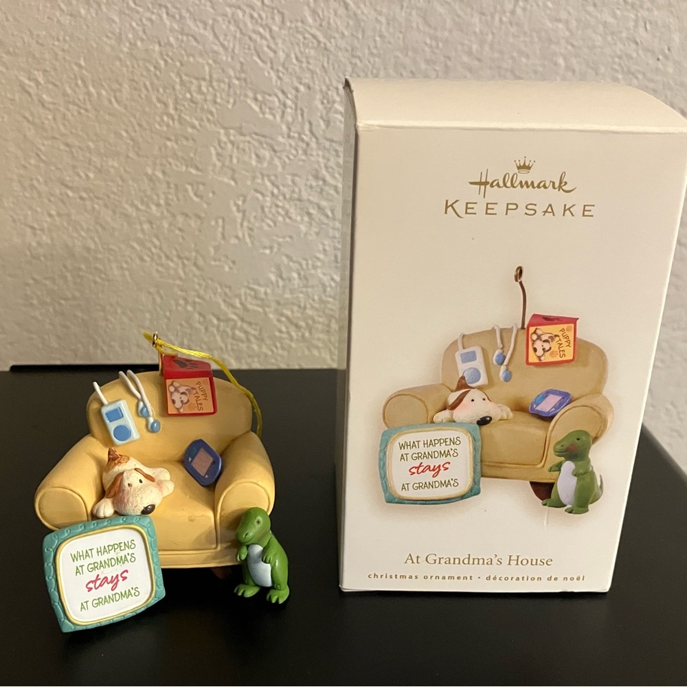 Hallmark Keepsake Ornament - what happens at Grandma’s stays at Grandma’s 2008